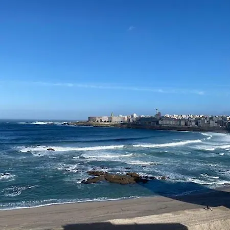 Piso De 3 En Primera Linea De La Playa De Riazor *
