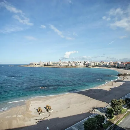 Apartment Piso De 3 En Primera Linea De La Playa De Riazor *